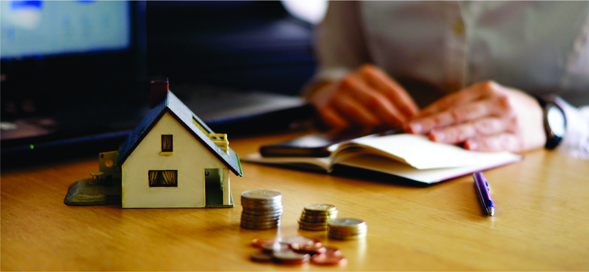 closeup-shot-of-person-thinking-of-buying-or-selling-house